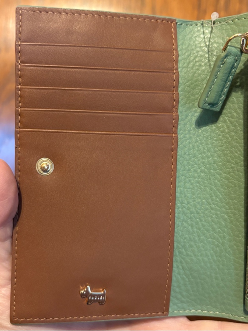 NWT-Radley London-Lunar New Year-Med Flap-Over Wallet-Horse🐎Floral🌼Appliqué-$108 - Picture 8 of 14